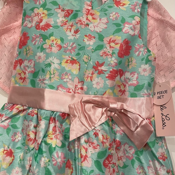 Little Girls Sz 5 Easter Dress by Little Lass - Picture 4 of 7
